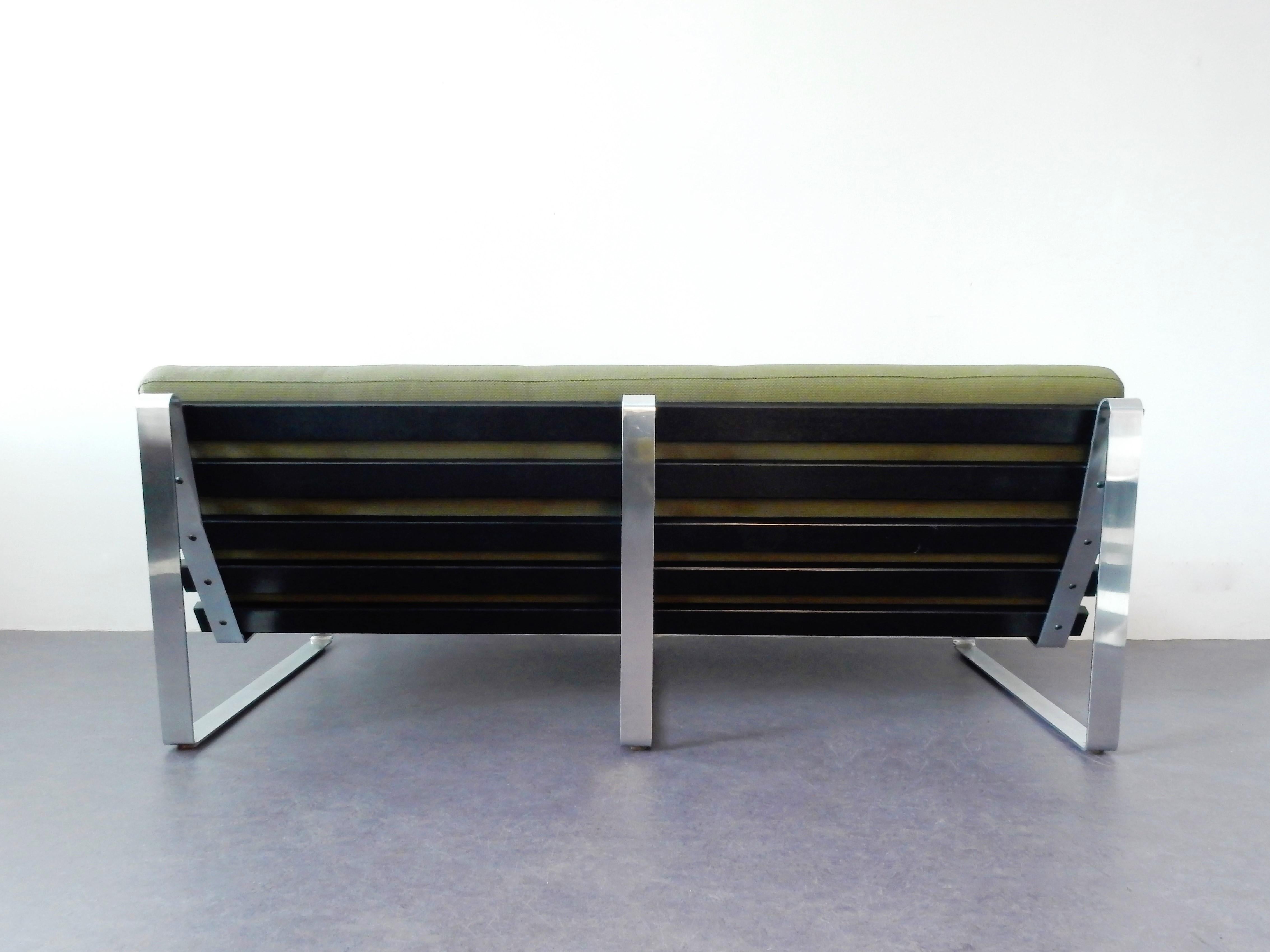 Dutch 2, 5-Seat Sofa by Kho Liang Ie for Artifort, 1962, with New De Ploeg Fabric For Sale