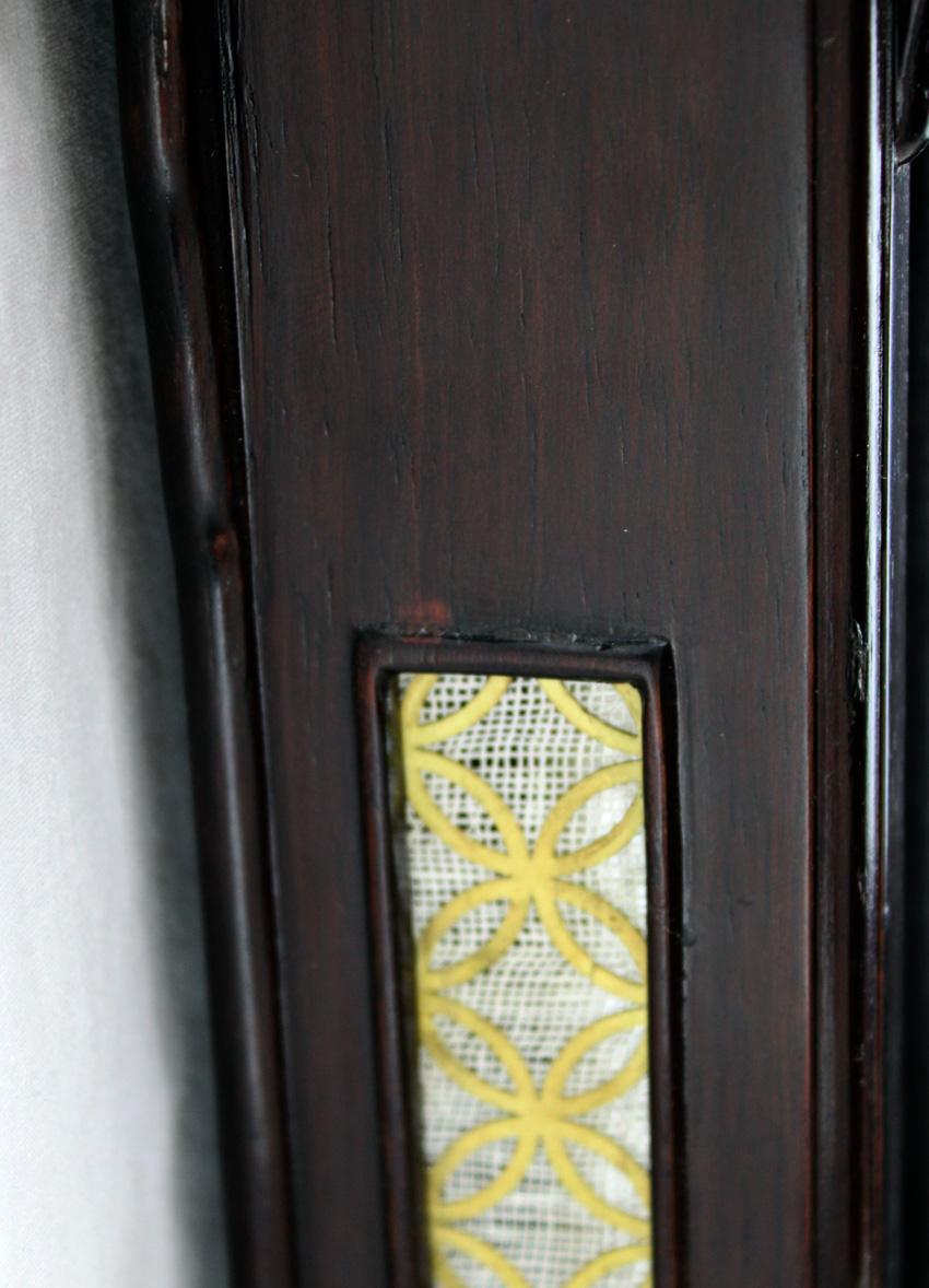 Reloj de Pared de Ébano Japonés Shaku Dokei de 25