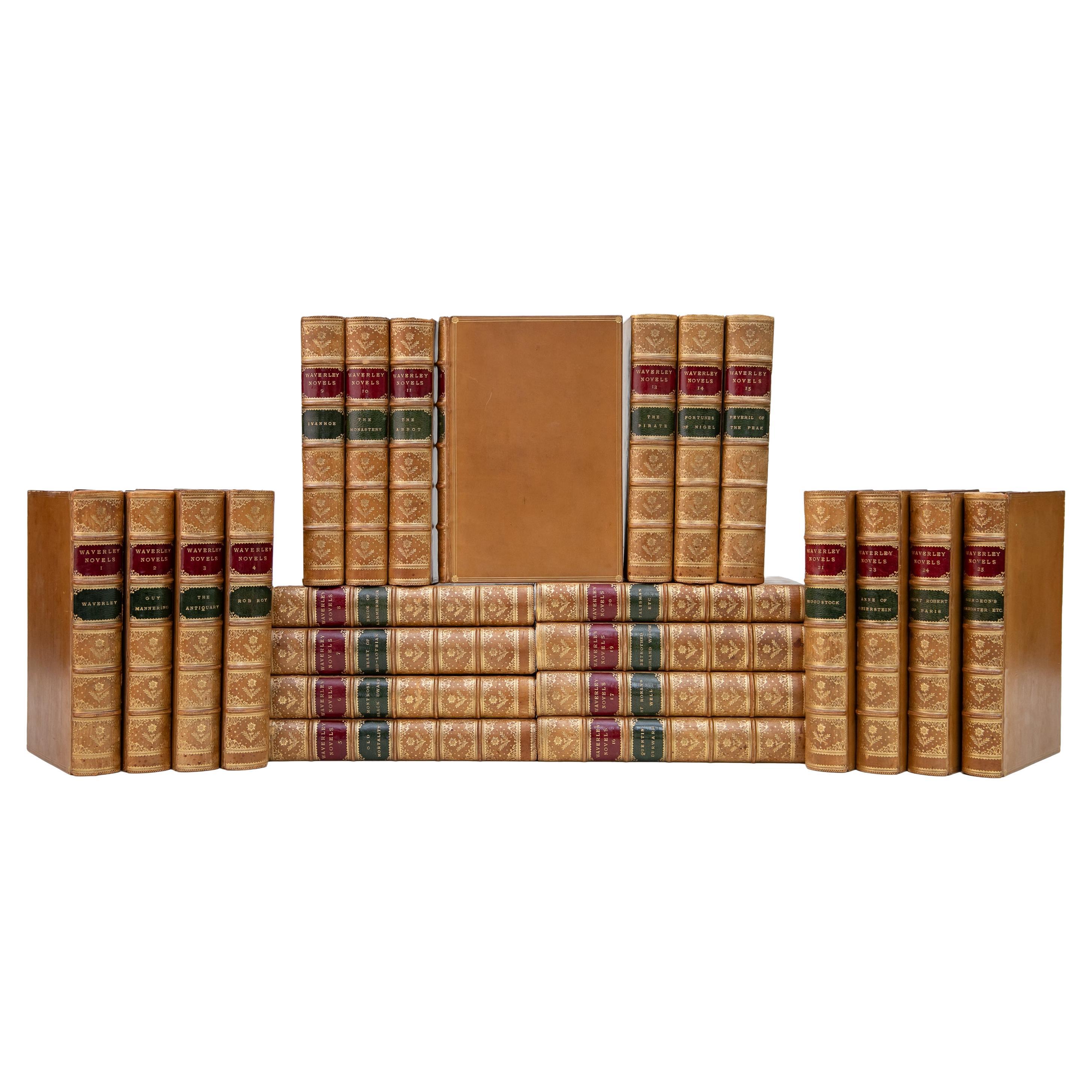 25 Volumes. Sir Walter Scott, The Waverley Novels.