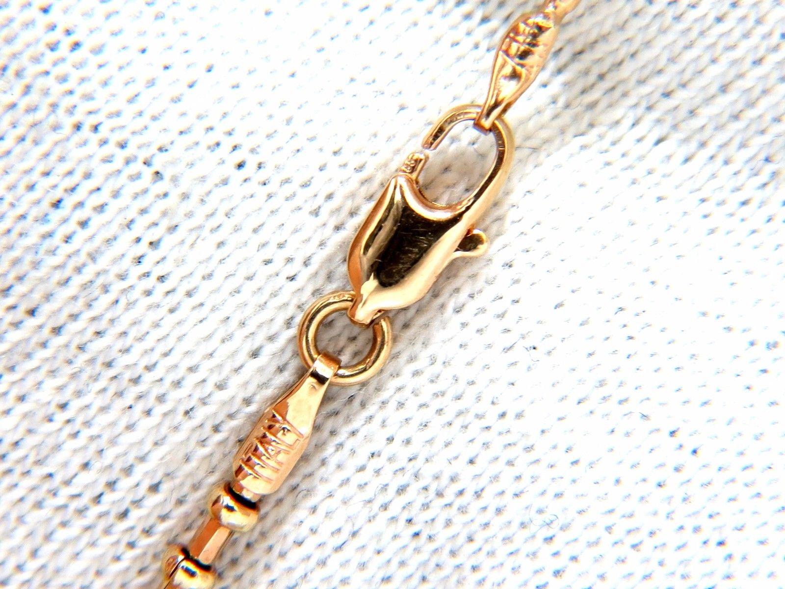 Collier cœur ouvert en or 14 carats avec diamants de 2,50 carats G/Vs Neuf - En vente à New York, NY