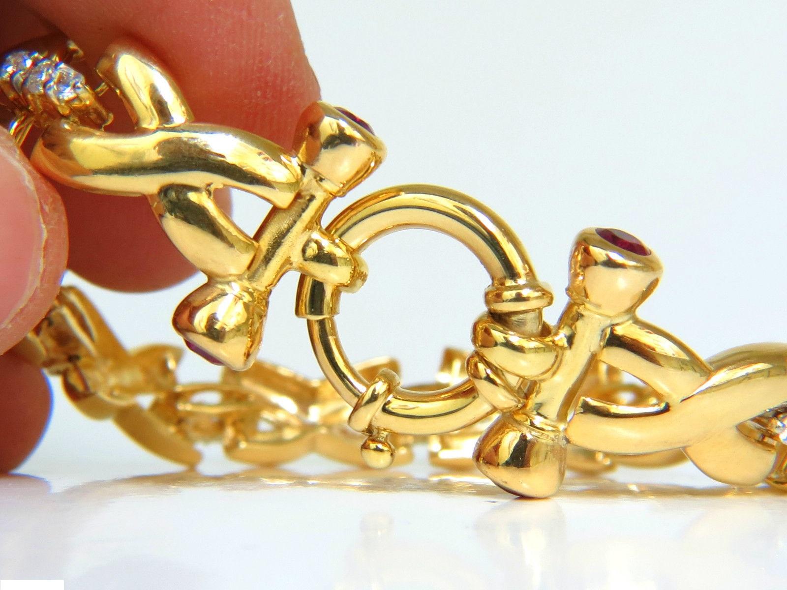 2.25ct 18ct white gold tennis bracelet guaranteed g/h colour si purity natural diamonds