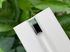 2.50 Carat Natural Loose Bi Colour Tourmaline Baguette Shape Gem For Jewellery
