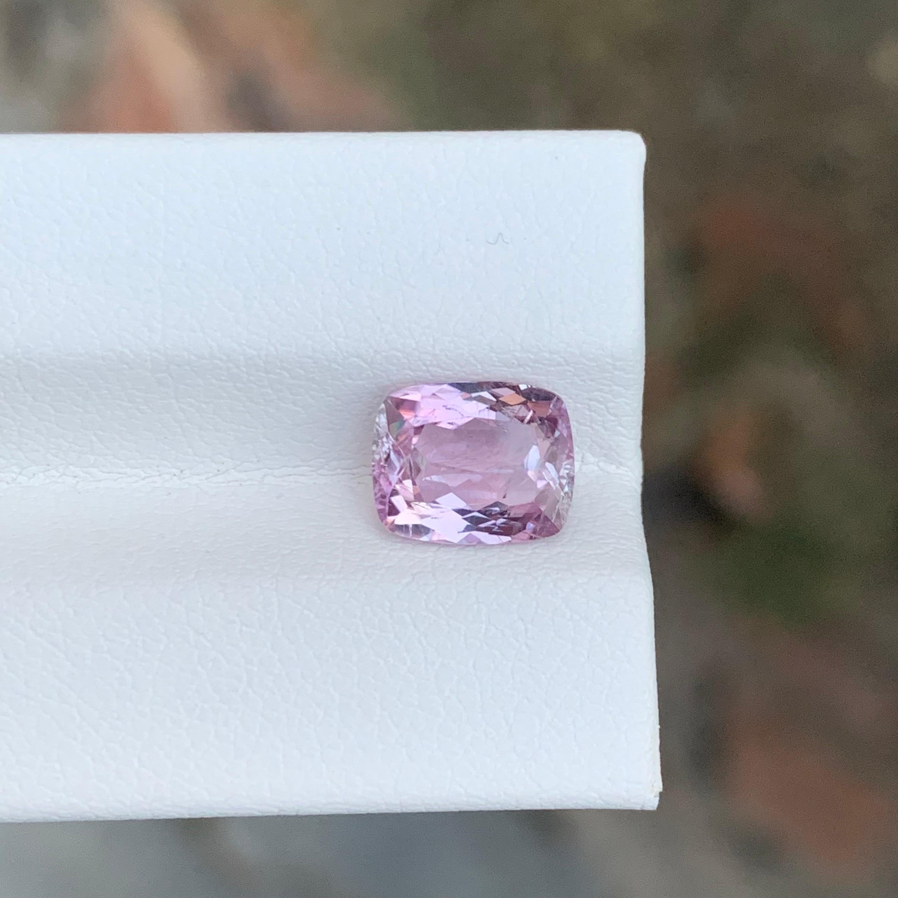 2.50 Carat Natural Loose Diaspore Cushion Shape Gem From Afghanistan For Sale 1