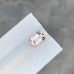 2.50 Carat Natural Loose Imperial Topaz Emerald Shape Gemstone