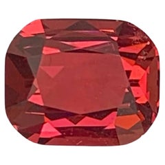 2,50 Karat Natürliche Lose Pfirsich Rot Granat Stein Kissenschliff Afrika Edelstein