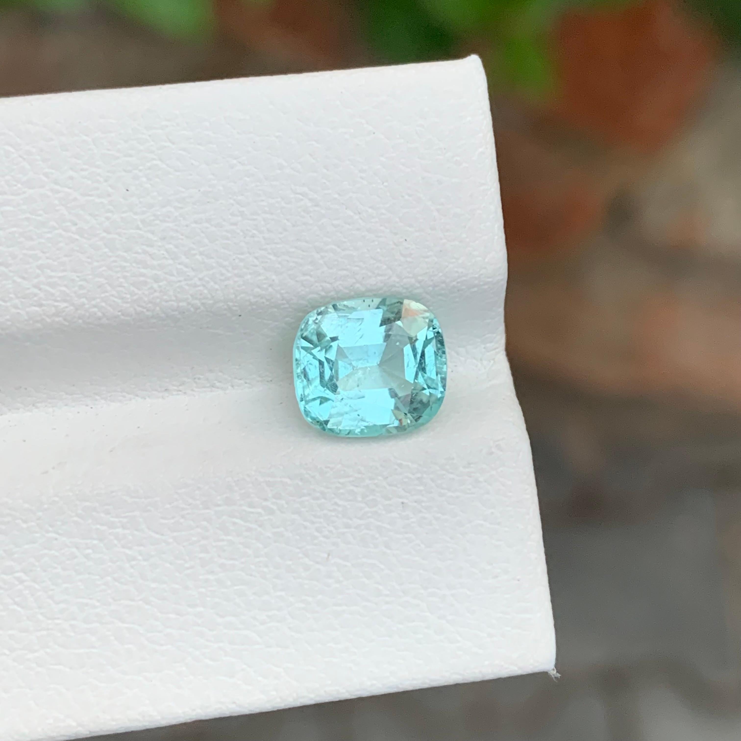 2.50 quilates de turmalina de mar natural suelta en forma de cojín para joyería en Nuevo estado para la venta en Peshawar, PK