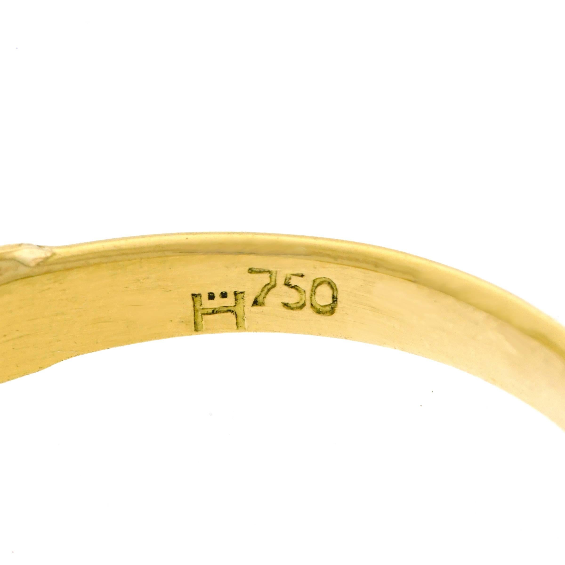 2.50 Carat Tourmaline Set Gold Ring 1
