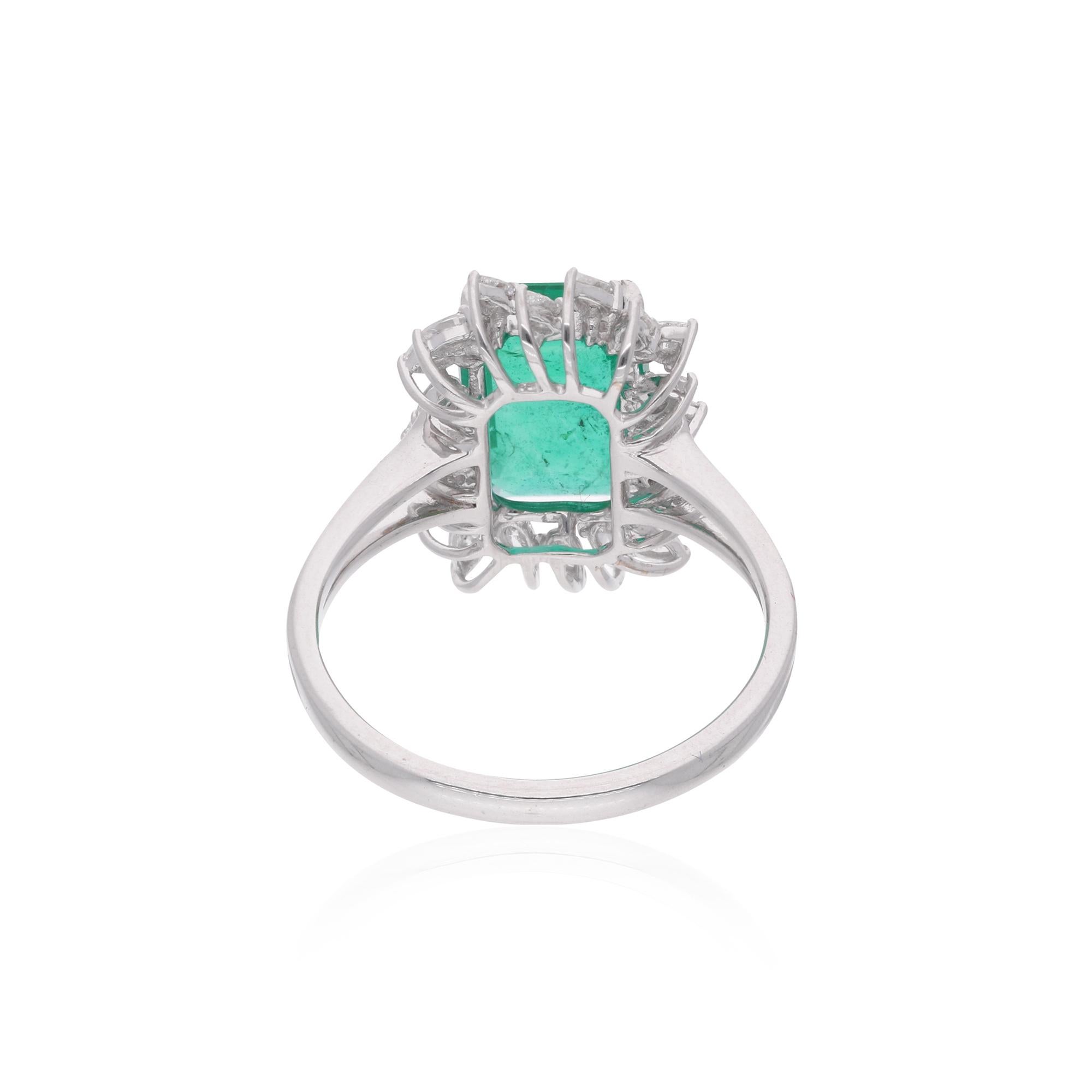The design of this cocktail ring is a symphony of refined craftsmanship and timeless allure, marrying classic sophistication with contemporary flair. Whether worn as a statement piece for a glamorous soirée or cherished as a symbol of enduring love