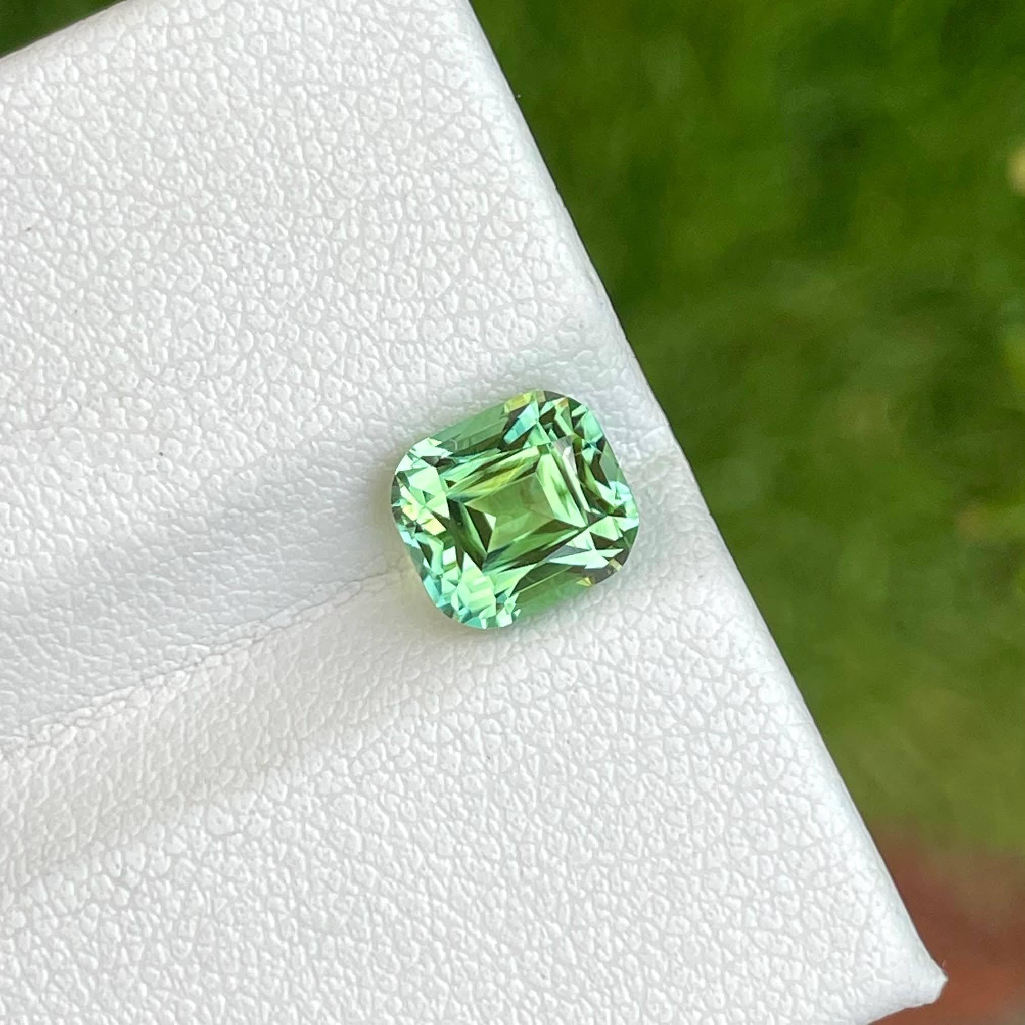 mint green stone