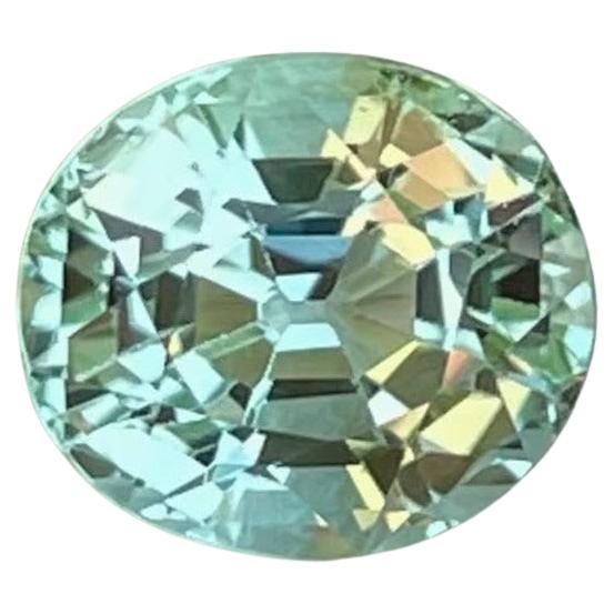 2.50 Carats Sea Form Tourmaline Stone Oval Cut Natural Afghan Gemstone