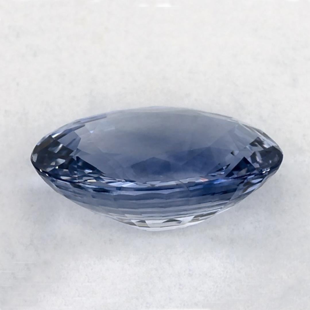 2.50 Ct Blue Sapphire Oval Loose Gemstone In New Condition In Fort Lee, NJ