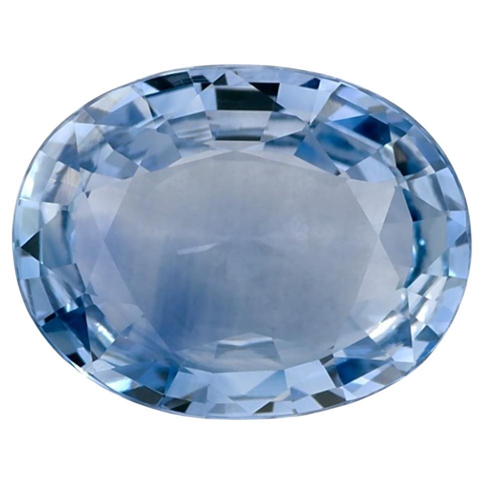 2.50 Ct Blue Sapphire Oval Loose Gemstone