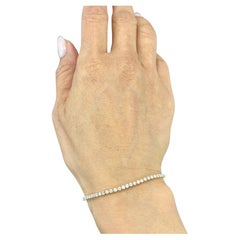 Bracciale tennis con diamanti da 2.50 carati