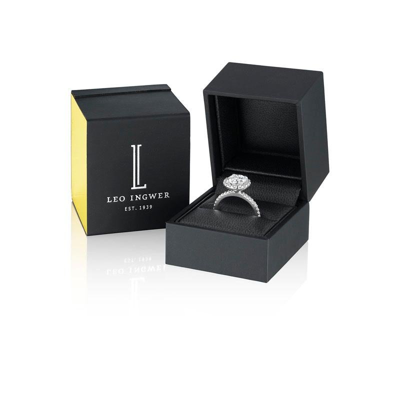 Modern 2.50 Carat Conflict Free Princess Cut GIA Cert. with Trillions in Platinum For Sale