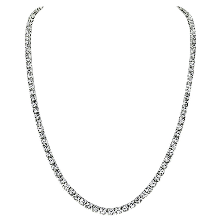 Collier de diamants 25,00 carats