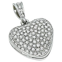 2.50ct Diamond Heart Pendant