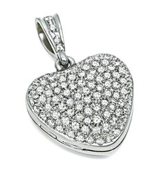 2.50ct Diamond Heart Pendant