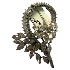2.50ct Luxury Platinum Diamond brooch, year unknown