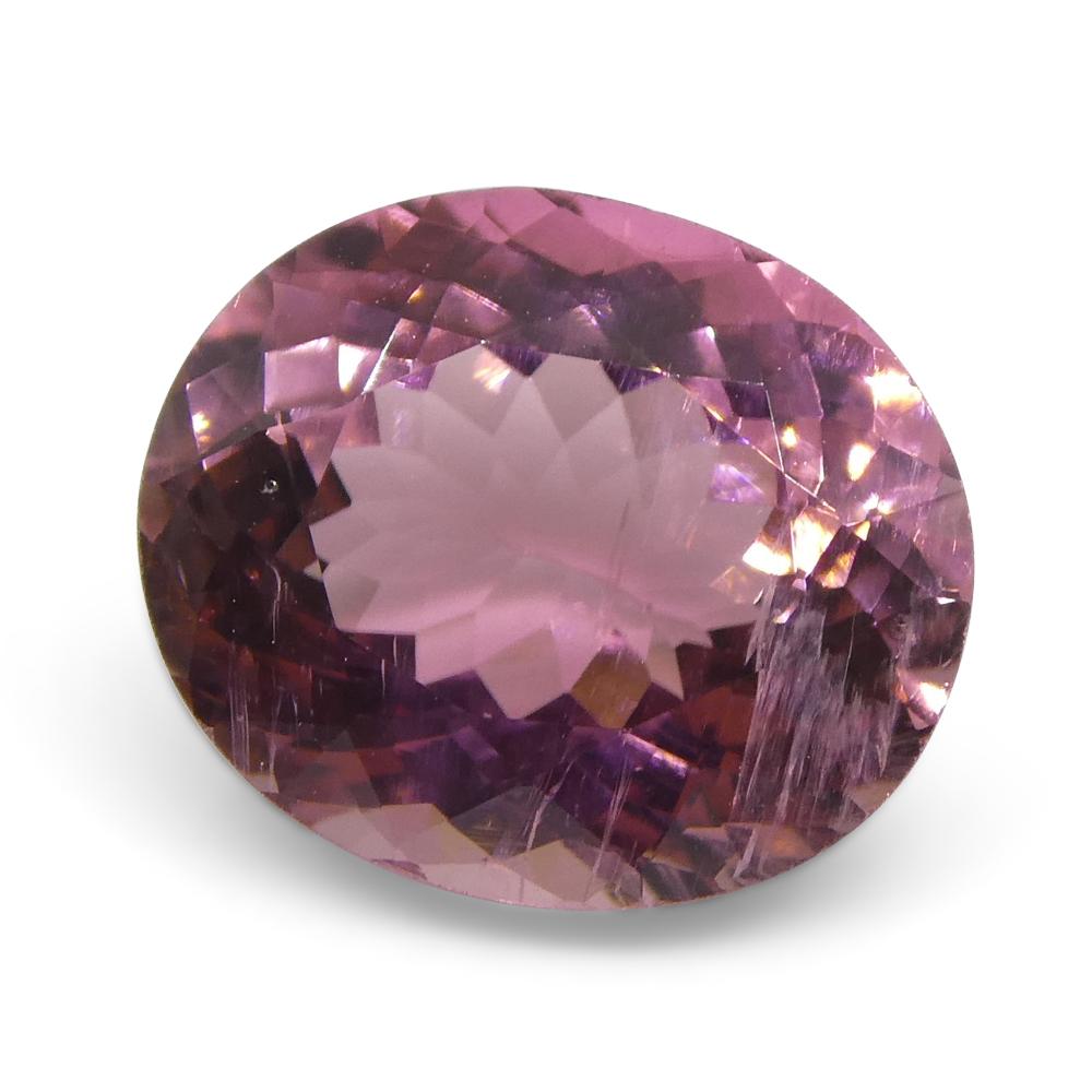 2.50ct Oval Pink Tourmaline For Sale 3