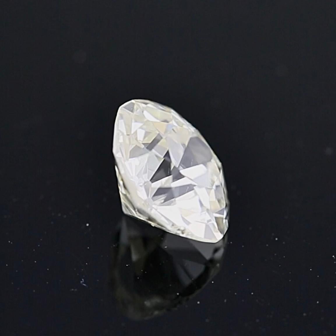 2.50cts Antike Mine Cushion im Angebot 6