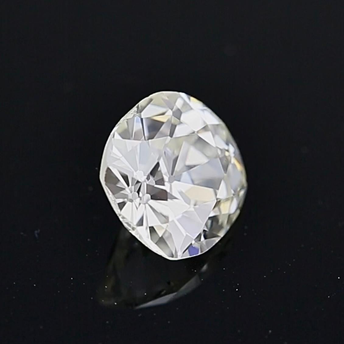 2.50cts Antike Mine Cushion im Zustand „Neu“ im Angebot in Ramat Gan, IL