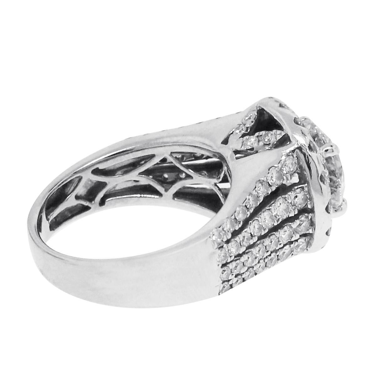 2.51 Carat Diamond Engagement Ring In Excellent Condition In Boca Raton, FL