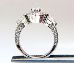 2.51 Carat Marquise Halo Diamond Ring 14 Karat*