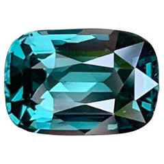 2.51 carats Teal Blue Spinel Stone Cushion Cut Natural Sri Lankan Gem