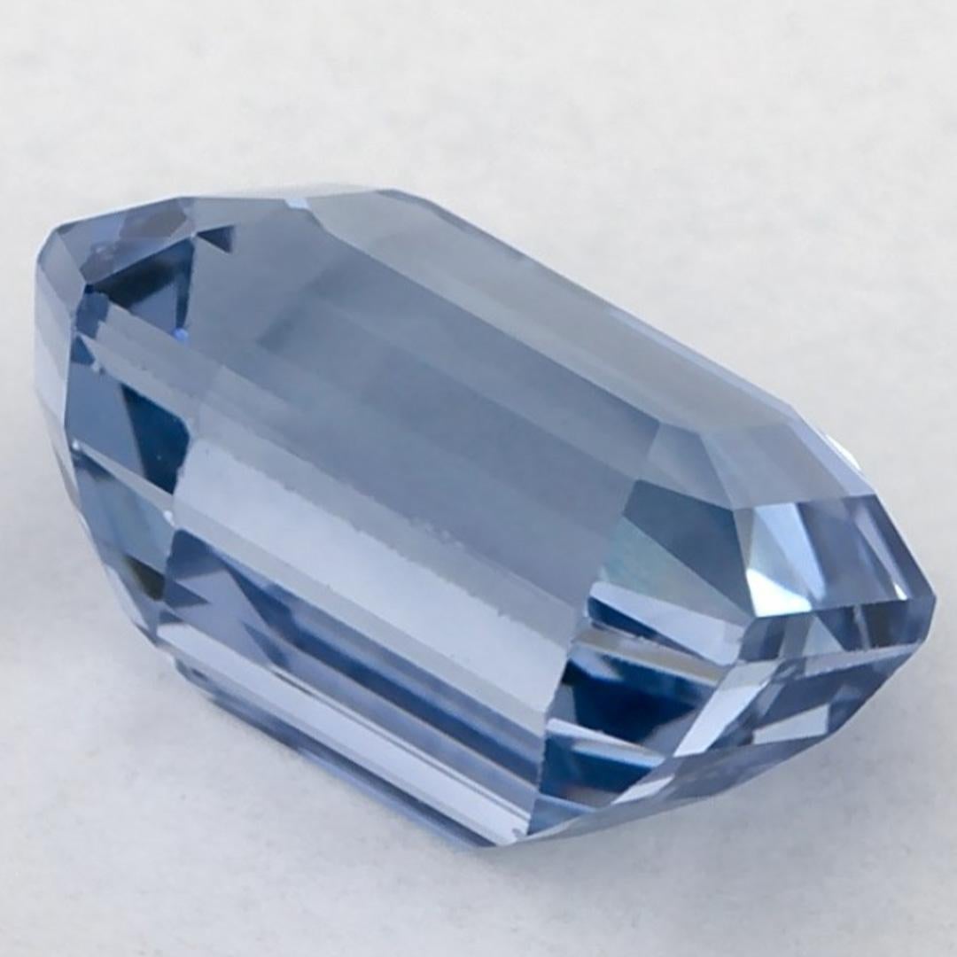 2.51 qt Zafiro Azul Octágono Gema Suelta en venta 1