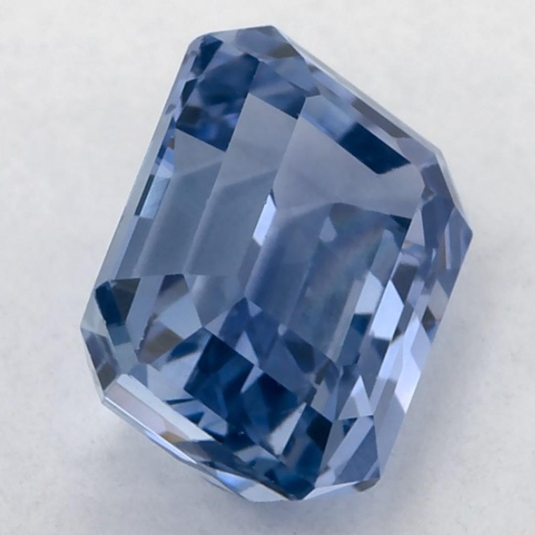 2.51 qt Zafiro Azul Octágono Gema Suelta en venta 2