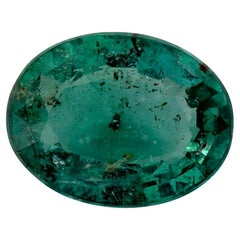 2.51 Ct Emerald Oval Loose Gemstone