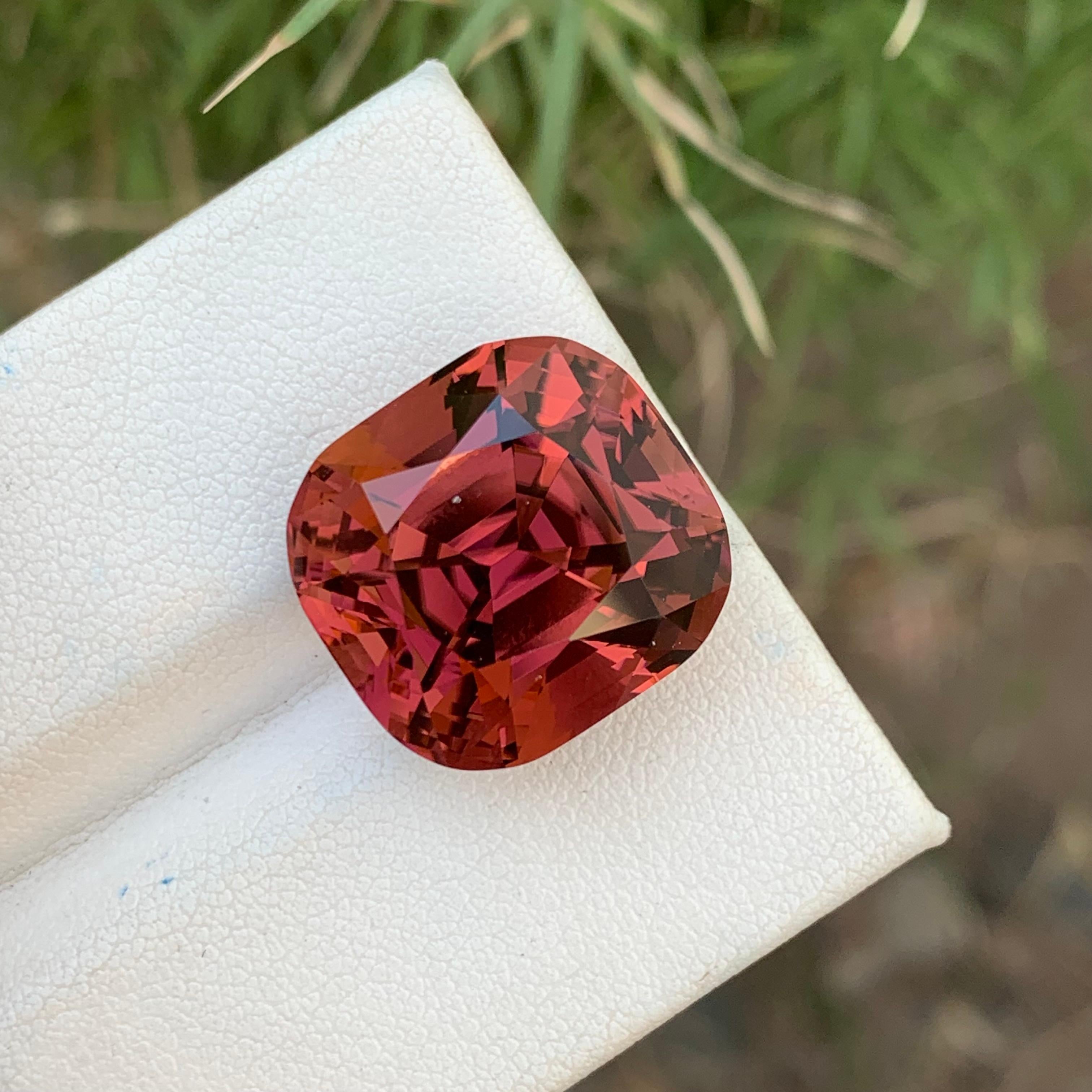 25.10 Carats Natural Loose Tourmaline Peach Red Color Afghanistan Earth Mine In New Condition For Sale In Peshawar, PK
