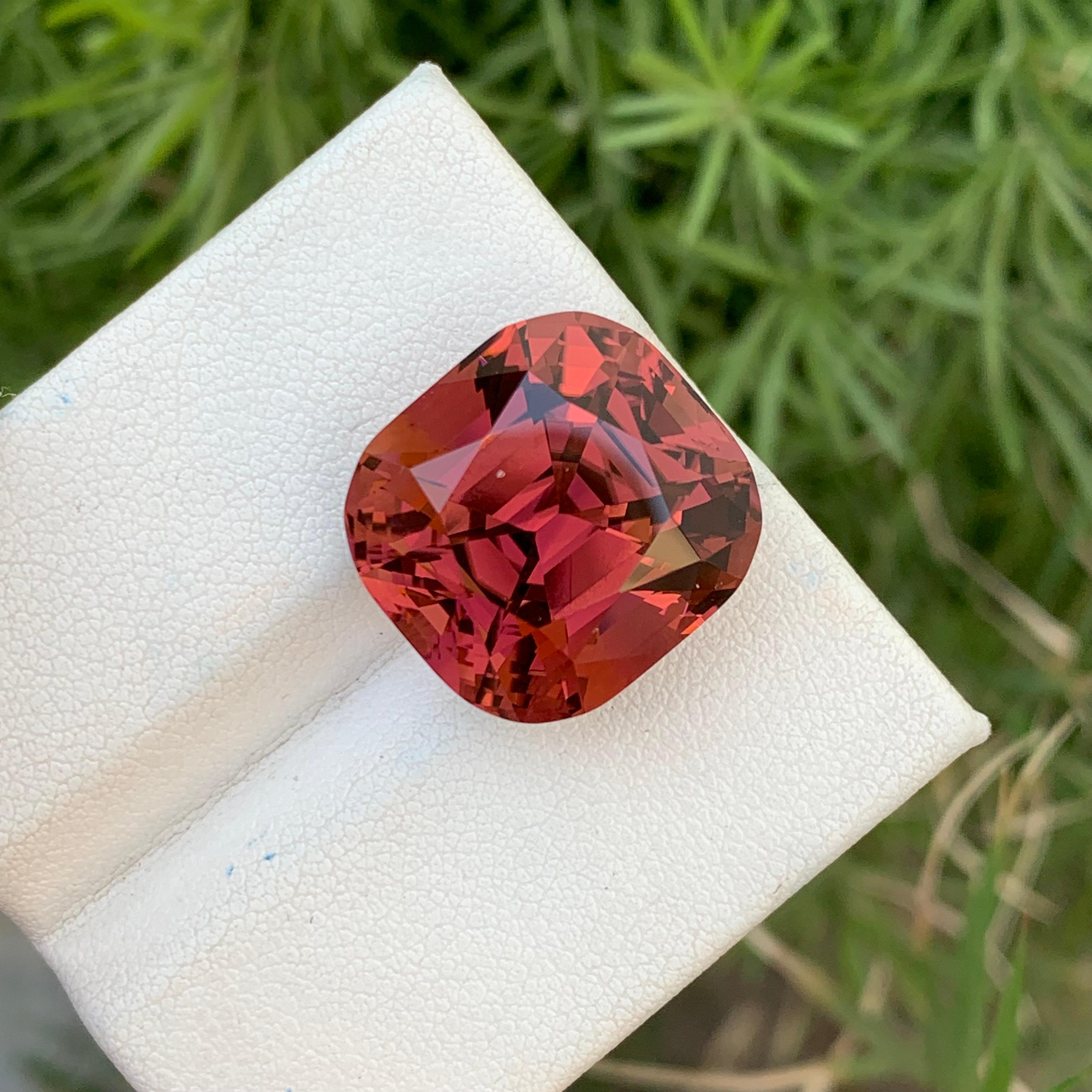 Women's or Men's 25.10 Carats Natural Loose Tourmaline Peach Red Color Afghanistan Earth Mine For Sale