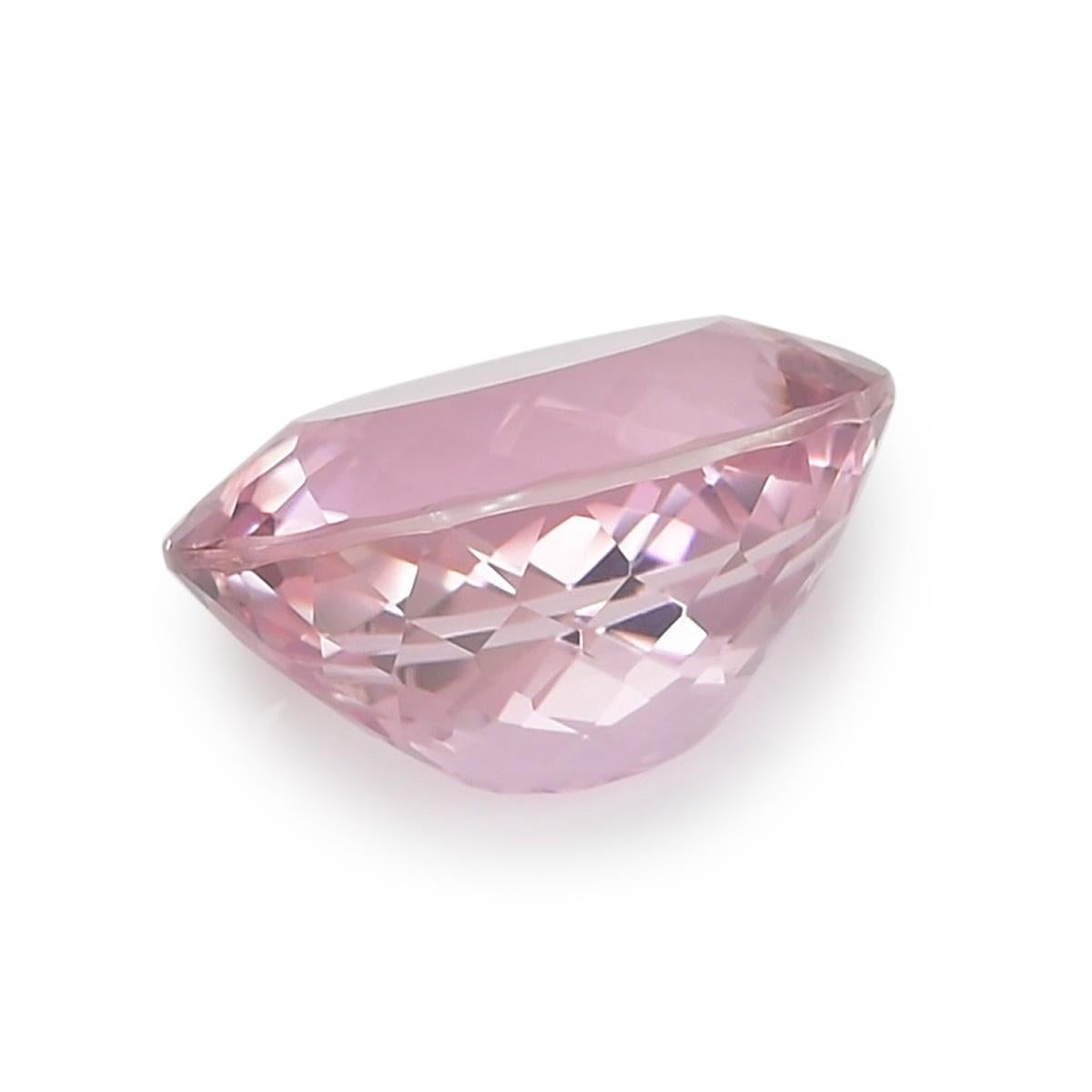 Natürlicher hellrosa Kunzit Edelstein 25,14 Karat / JupiterGem (Gemischter Schliff) im Angebot