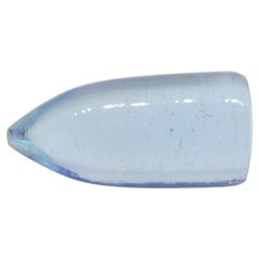 2.51 Karat Stier Cabochon Blauer Aquamarin aus Brasilien