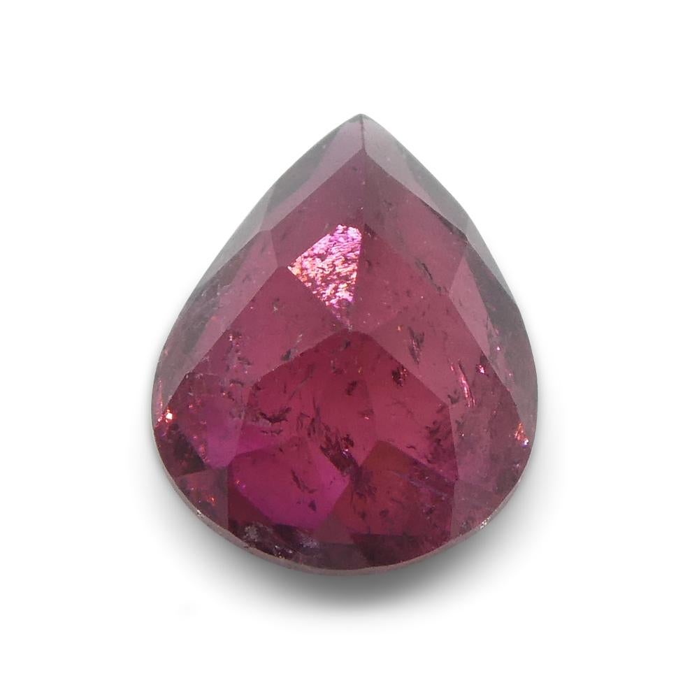 2.51ct Pear Pink Tourmaline from Brazil For Sale 8