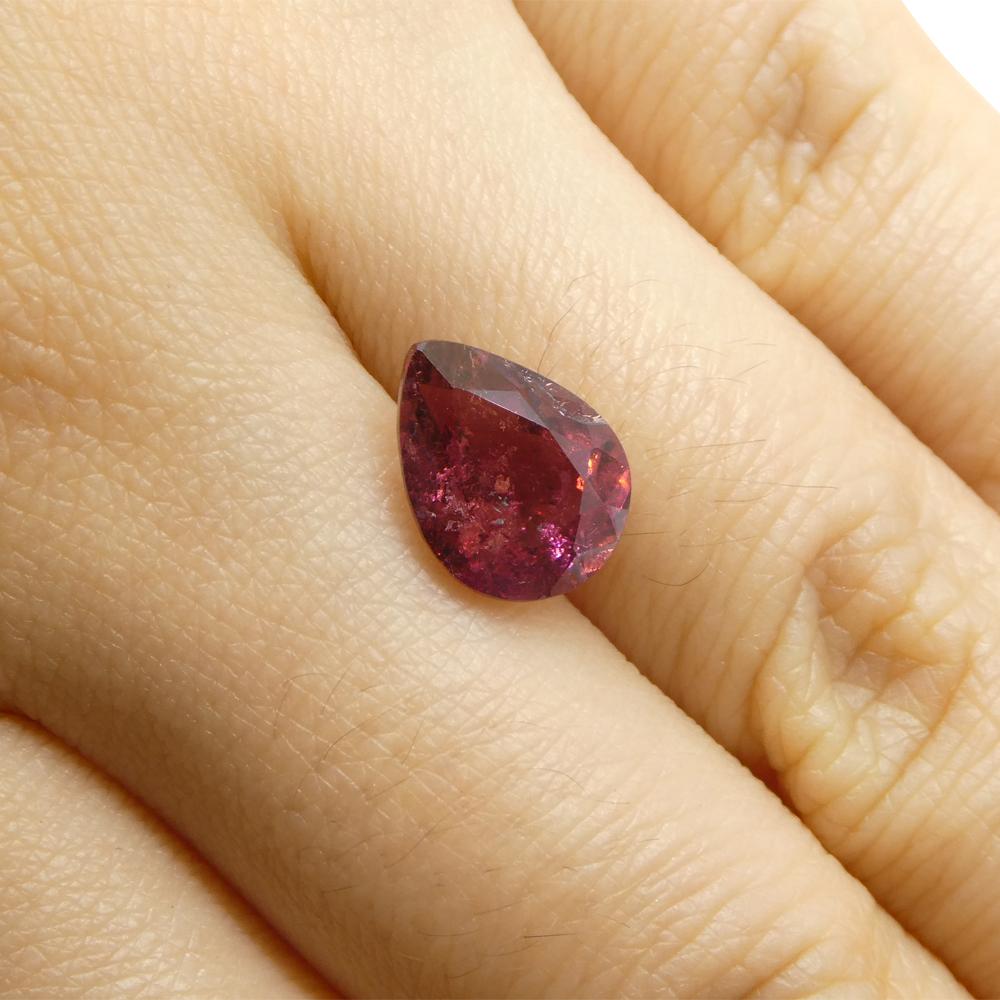 2.51ct Pear Pink Tourmaline from Brazil For Sale 3