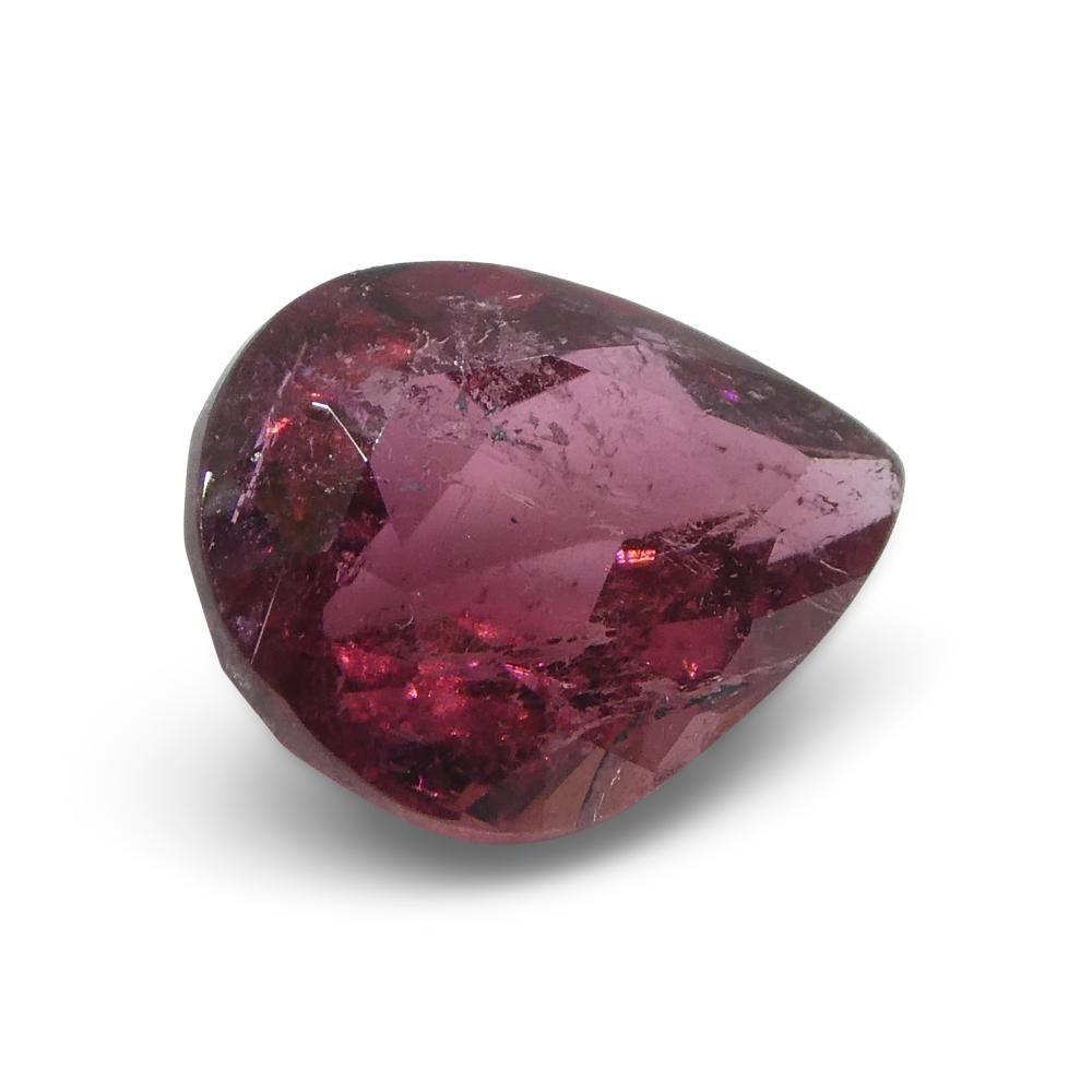 2.51ct Pear Pink Tourmaline from Brazil For Sale 4
