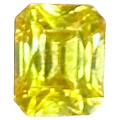 2.52 Carat Yellow Spharelite Gemstone