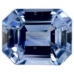 2.52 Ct Blue Sapphire Octagon Cut Loose Gemstone