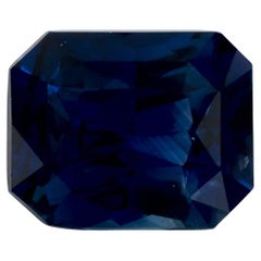 2.52 Ct Blue Sapphire Octagon Loose Gemstone