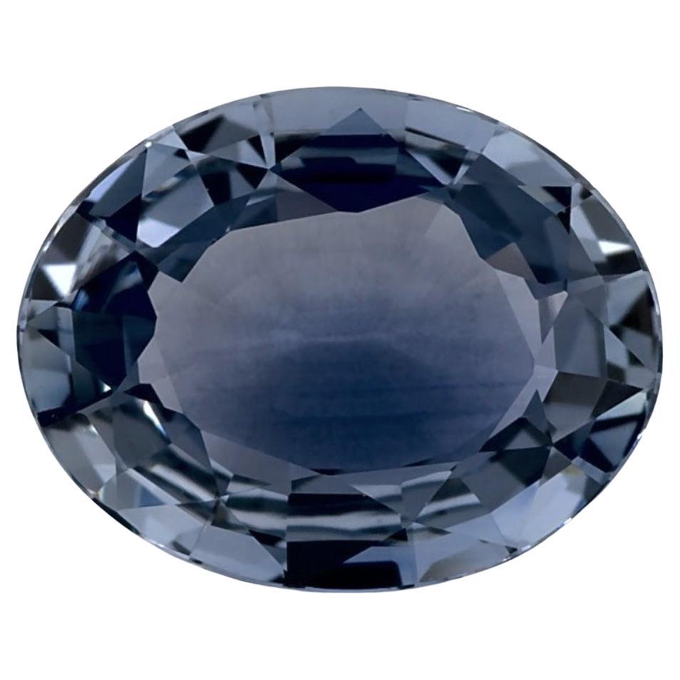 2.52 Ct Blue Sapphire Oval Loose Gemstone
