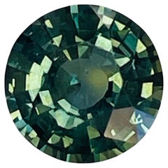 2:52 Ct Natural No Heat Round Green Sapphire 