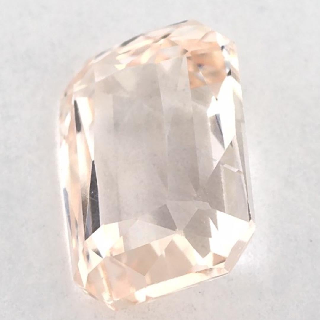 2.52 Ct Pink Sapphire Octagon Loose Gemstone (pierre précieuse en vrac) Pour femmes en vente