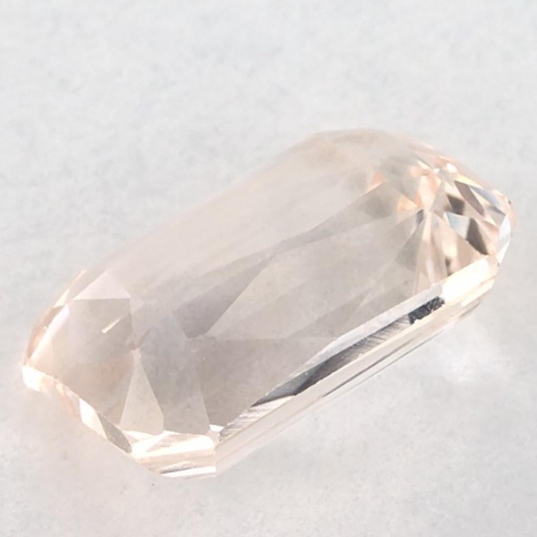 2.52 Ct Pink Sapphire Octagon Loose Gemstone (pierre précieuse en vrac) en vente 3