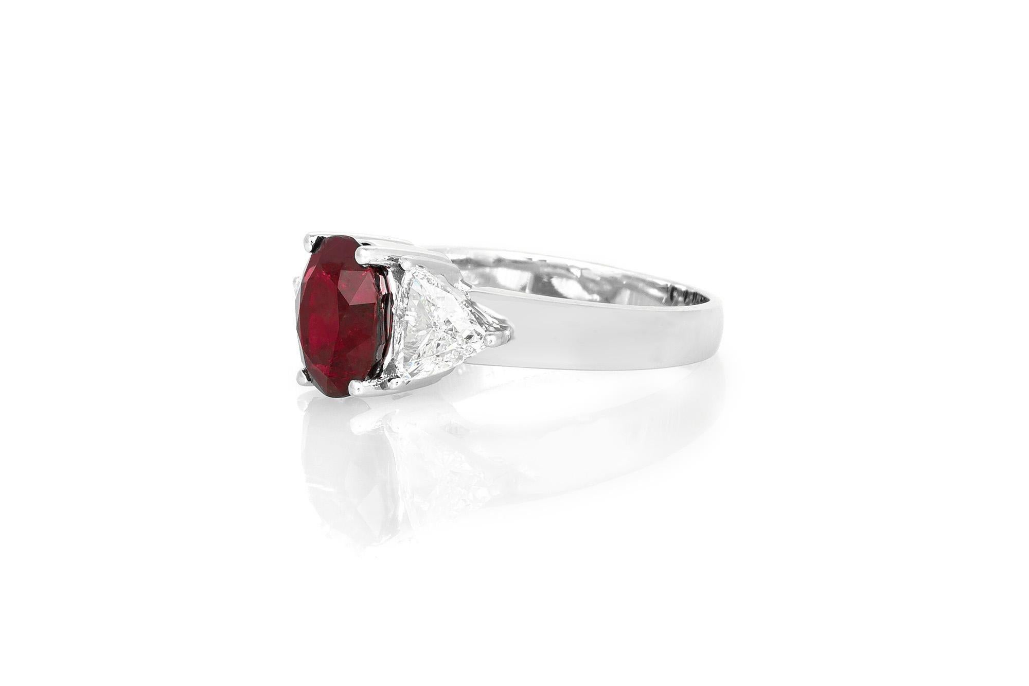 oval ruby ring designs