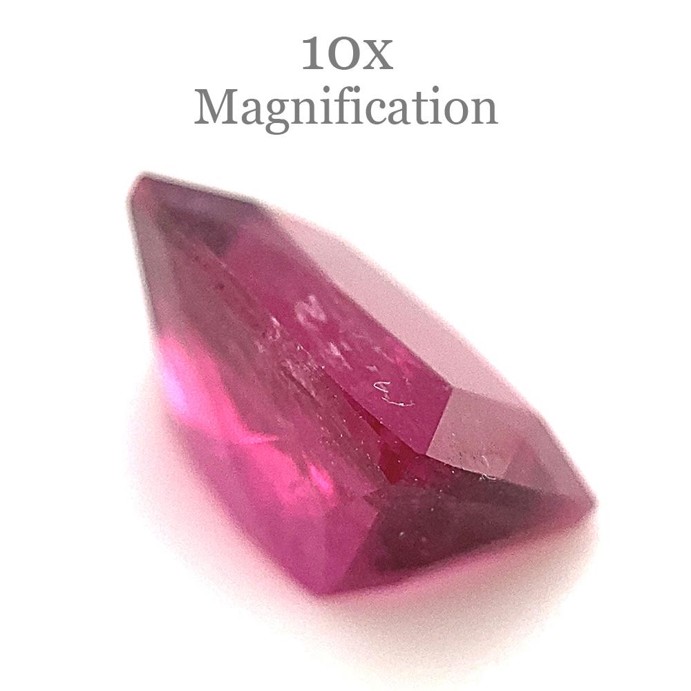 2.52ct Cushion purplish Pink Tourmaline from Brazil In New Condition For Sale In Toronto, Ontario