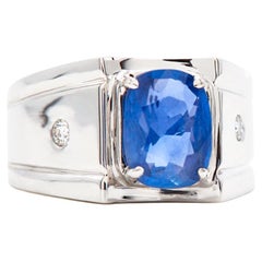 Bague en saphir de 2,53 ct