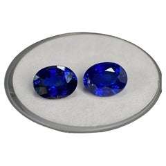2.53ct Royal Blue Sapphire Pair