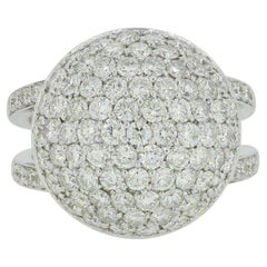 2.54 Carat Diamond Bombe Ring